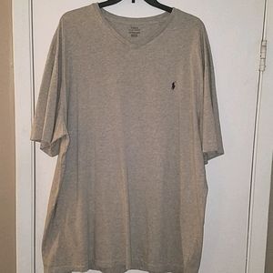 Men's 3XLT V-neck  Polo T-shirt